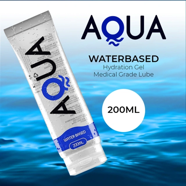 Лубрикант на водній основі Aqua Quality Water-Based Lubricant, 200 мл