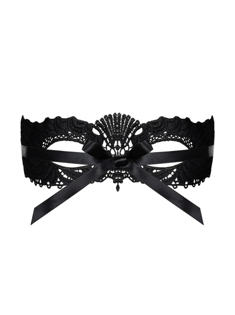 Эротическая маска на глаза Obsessive A700, One Size (черный)