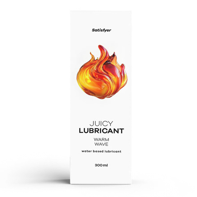 Satisfyer Warm Wave - Lubrykant na bazie wody, Bezzapachowy, 300 ml