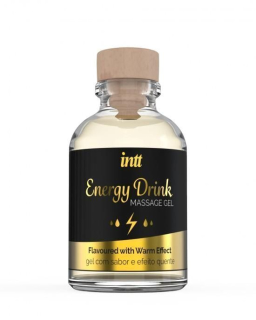 Зігрівальний масажний гель Intt Energy Drink, 30 мл