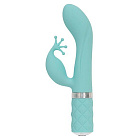 Вибратор кролик Pillow Talk Kinky Teal, 21 см (зелёный)