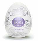 Masturbator jajko Tenga Egg Hard Boiled Cloudy (biały)