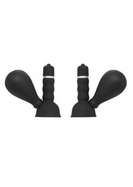 Toyz4lovers Nipple Massager With Suction - Pompka dla kobiet, Czarny