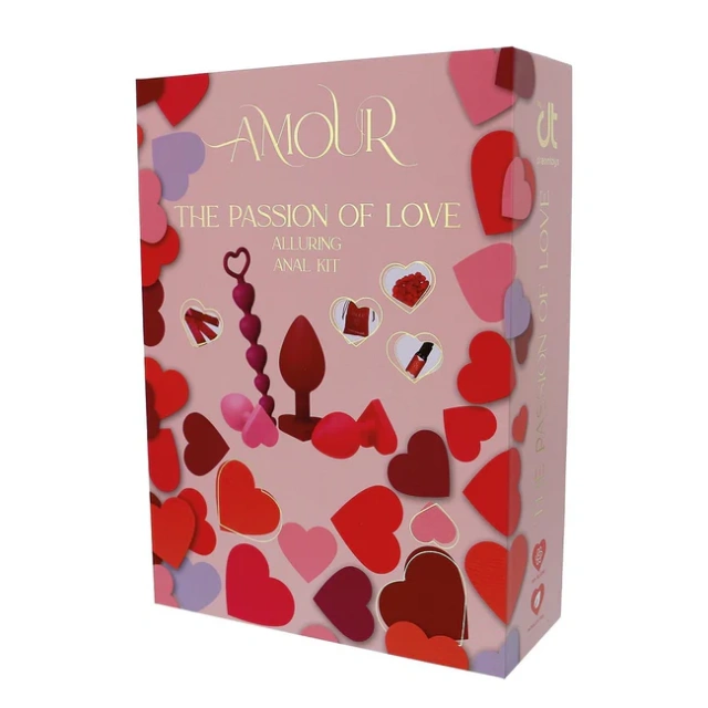 Набір Amour The Passion Love Alluring Anal Kit, 7 шт (червоний)