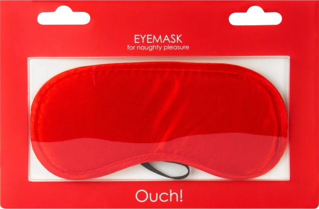Ouch! Soft Eyemask - Maska, Czerwony