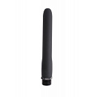 Силіконовий наконечник для анального душу Black Mont 5.9 Bum Douche Buddy, 15 см (чорний)