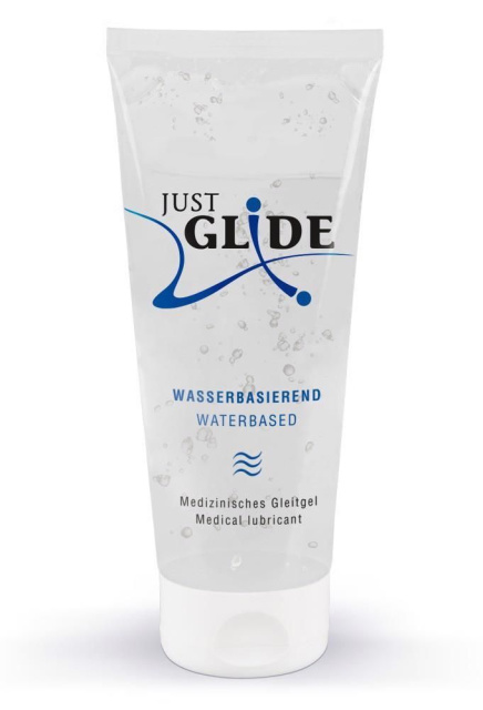 Just Glide Just Glide Waterbased - Lubrykant na bazie wody, Bezzapachowy, 200 ml
