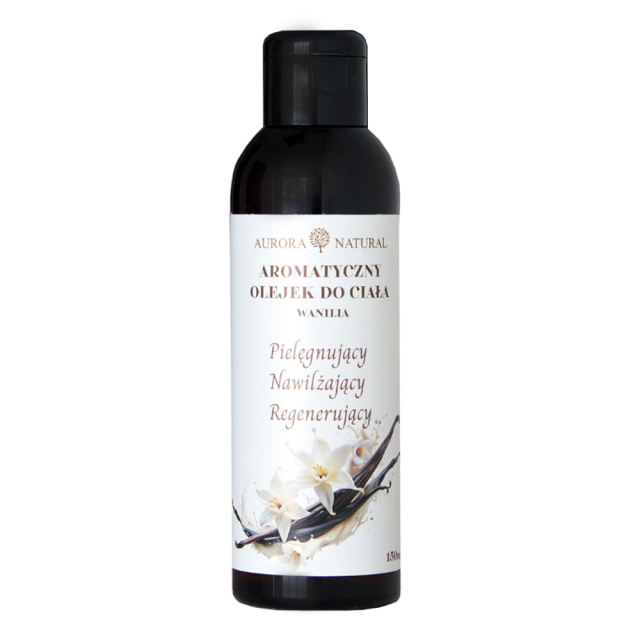 Aurora Aurora Naturals - Olejek do masażu, Wanilia, 150 ml