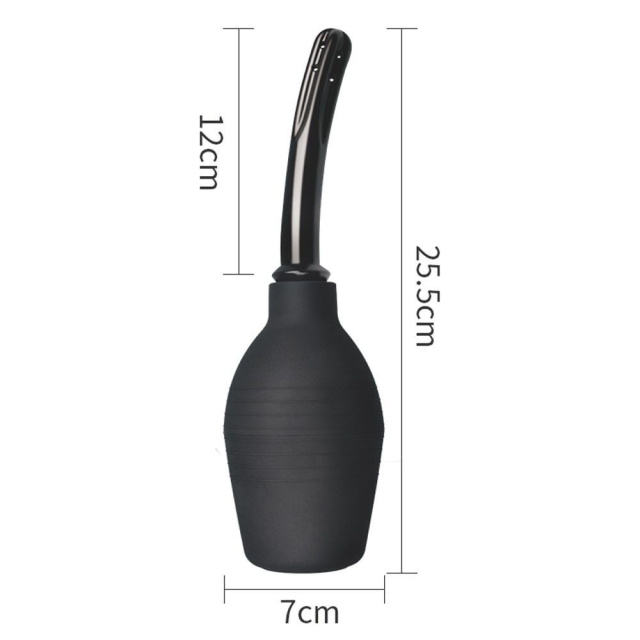 Lovetoy Lovetoy - Prysznik analny, Czarny, 26.6 cm, 300 ml