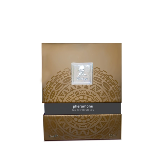 Hot Pheromone Fragrance Men Grey - Perfumy męskie z feromonami, Iglasty, 15 ml