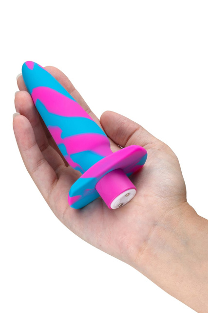 Blush Avant Vibrotize - Korek analny z wibracjami, Multi, 12.7 cm