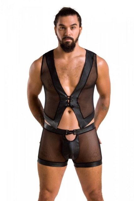 Passion 053 Set William - Komplet bielizny, L/XL