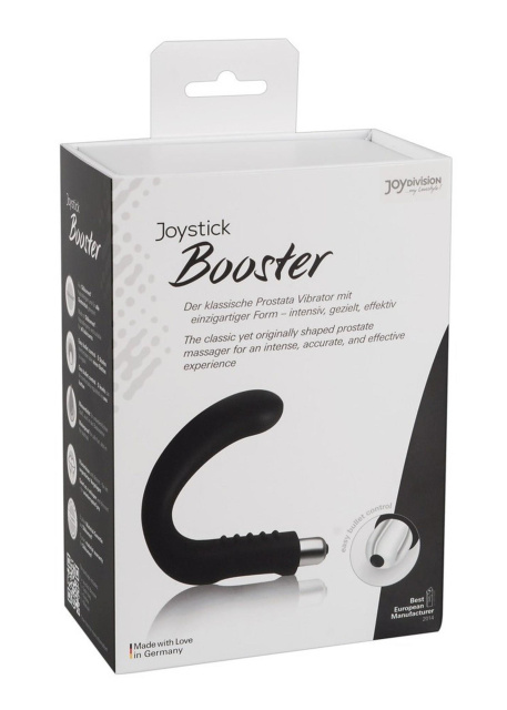 Стимулятор простаты JoyDivision Joystick Prostata Booster, 11 см (черный)