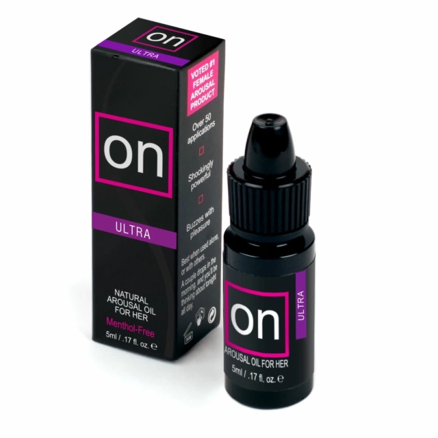 Возбуждающее масло Sensuva On Natural Arousal Oil For Her Ultra, 5 мл