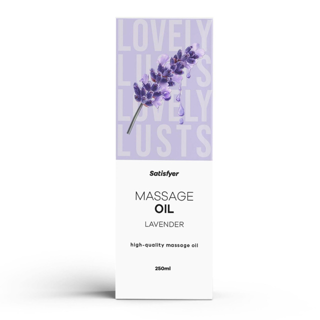Масажне масло Satisfyer High-Quality Massage Oil лаванда, 250 мл