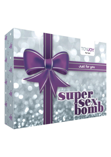 TOYJOY Super Sex Bomb - Zestaw, Fioletowy, 15.5 cm