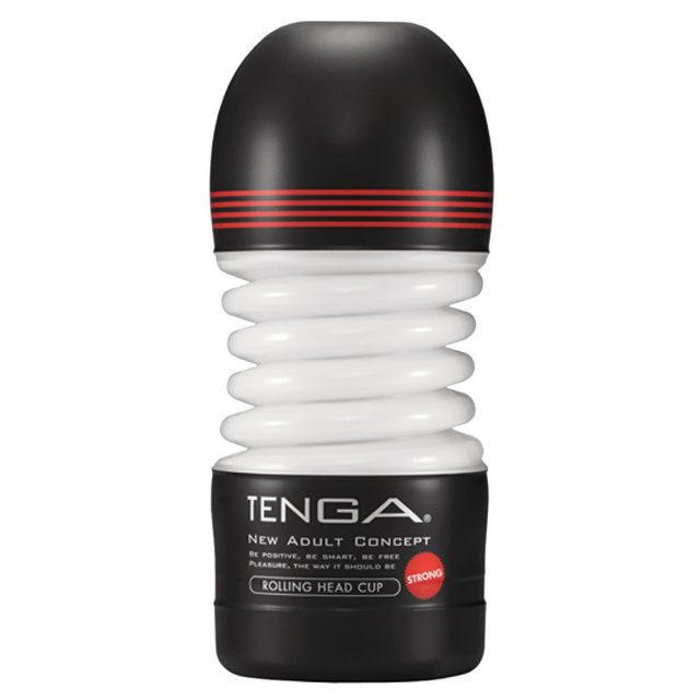 Мастурбатор Tenga Rolling Head Cup Strong (білий)