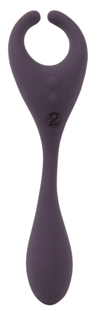 Couples Choice CC RC - Wibrator dla par, Fioletowy, 18.5 cm