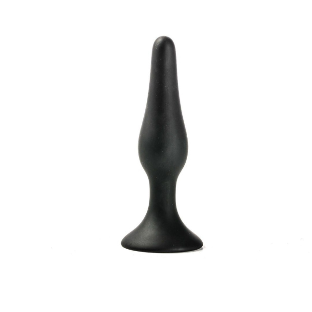 Simply Pleasure S - Korek analny, Czarny, 10 cm, S