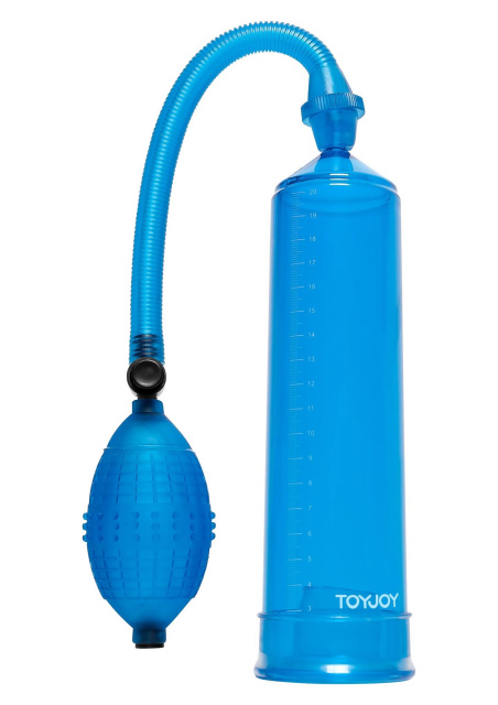 Помпа для пениса ToyJoy Power Pump, 23 см (голубой)