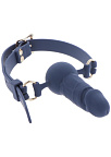 Кляп Taboom Silicone Supreme Breathable Penis Gag (синий)