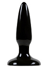 Анальна пробка Jelly Rancher Pleasure Plug Mini, 8,5 см (чорний)