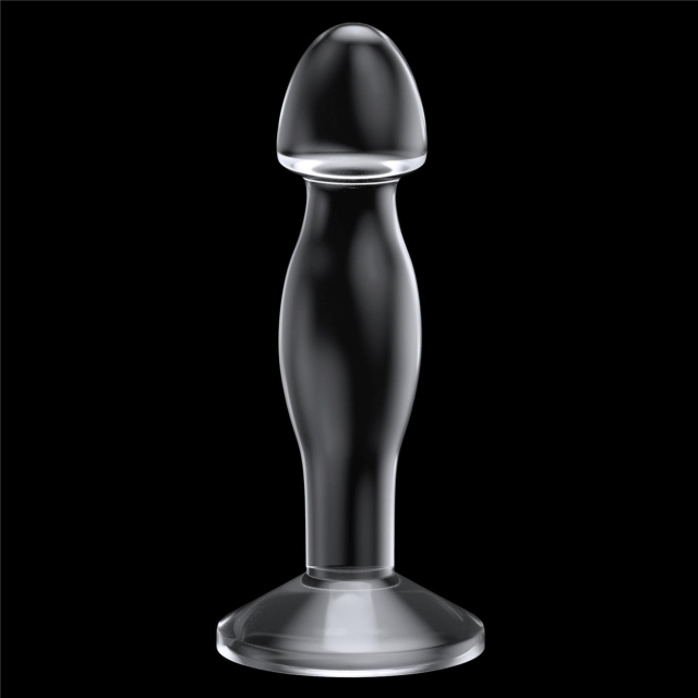 Korek analny LoveToy Flawless, 16,5 cm (przezroczysty)