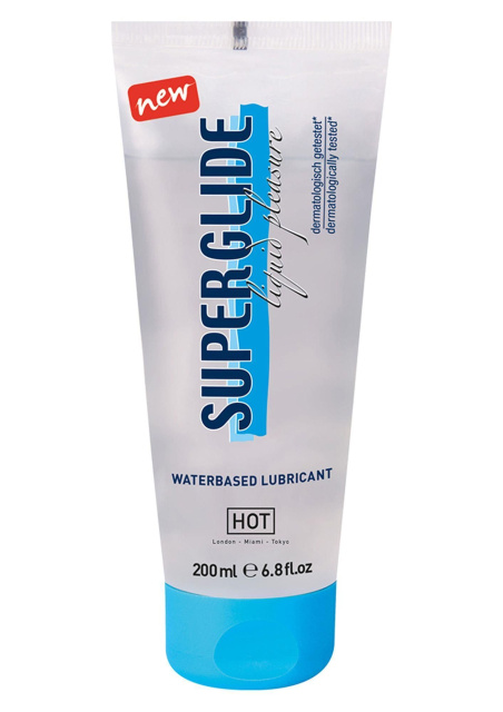 Hot Superglide - Lubrykant na bazie wody, 200 ml