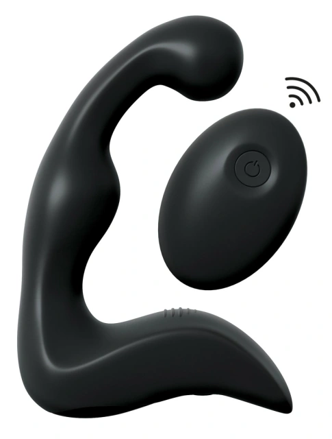 Стимулятор простаты Pipedream Remote Control P-Spot Pro, 14.2 см (черный)
