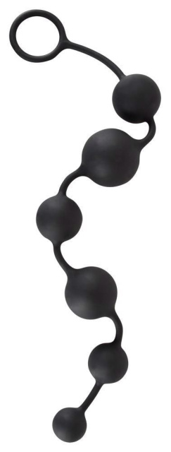 Анальні намиста Black Velvets Anal Beads, 40 cm (чорний)