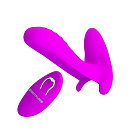 Вибратор Pretty Love Remote Control, 10 см (фиолетовый)