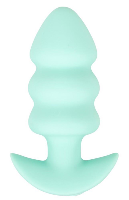 Cuties Mini Butt Plug - Korek analny, Mięta, 8.3 cm