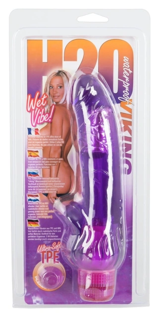 Вибратор Seven Creations Viking Wet Vibe, 23 см (фиолетовый)