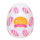 Мастурбатор яйцо Tenga Egg Wonder Curl (белый)