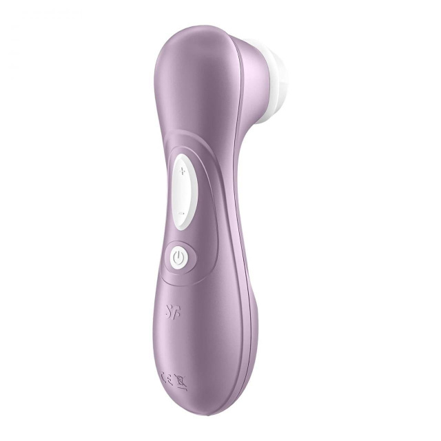 Вакуумний кліторальний стимулятор з вібрацією Satisfyer Pro 2 (фіолетовий)