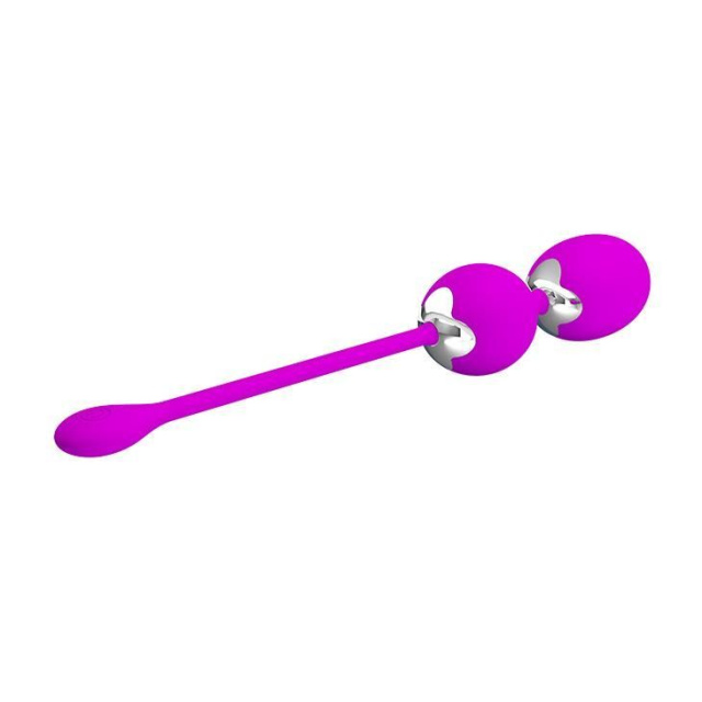Вагінальні кульки Pretty Love Werner Kegel Ball, 20.5 см (фіолетовий)