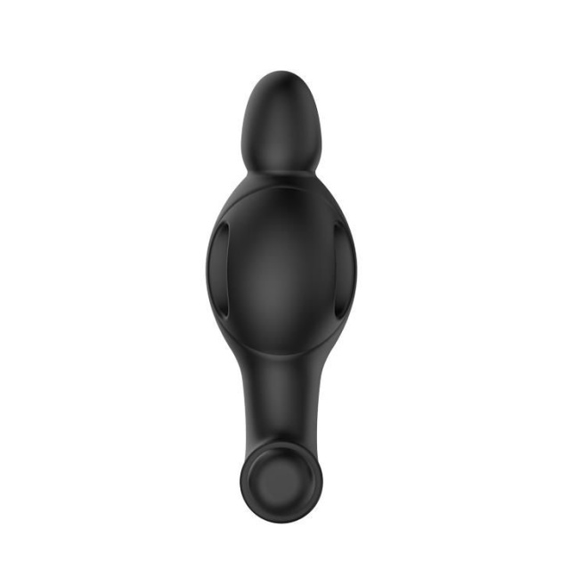 Mr. Play Powerful - Korek analny, Czarny, 11, 8 cm