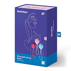 Вагинальные шарики Satisfyer Strengthening Balls, 3 шт (мульти)
