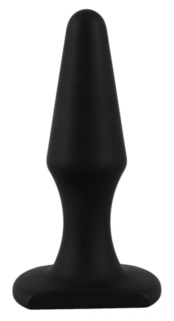 Korek analny Feel The Magic Shiver Butt Plug, 10,5 cm (czarny)