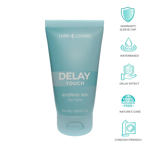 Гель-пролонгатор Lube4lovers Dealay Touch, 50 мл