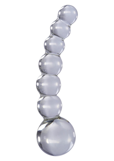 Pipedream Icicles No. 66 - Łańcuszek analny, Przezroczysty, 12 cm