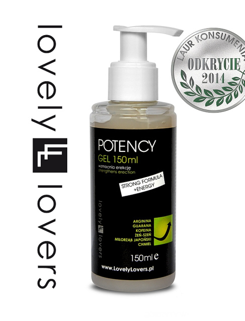 Lovely Lovers Potency Gel - Żel, 150 ml