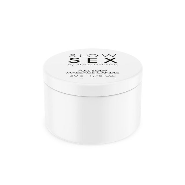 Bijoux Indiscrets Slow Sex Full Body Massage Candle - Świeca do masażu, 50 ml