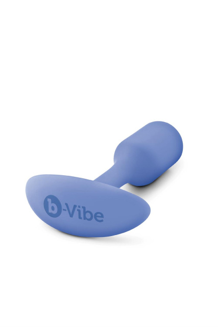 B-Vibe Snug Plug 1 - Korek analny, Fioletowy, 8, 6 cm