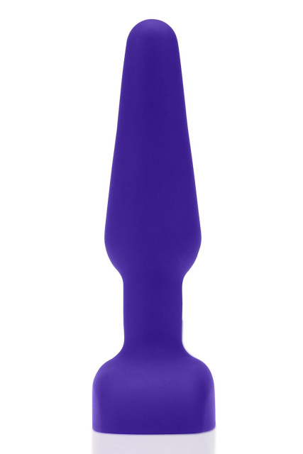 B-Vibe Trio Plug - Korek analny, Fioletowy, 13.5 cm