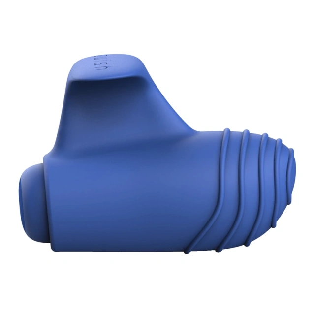 Wibrator na palec B Swish Bteased Basic, 7.6 cm (niebieski)