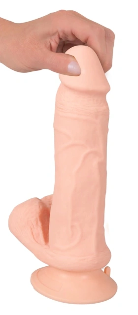 Nature Skin Bendable RC - Wibrator, W kolorze cielistym, 20.8 cm