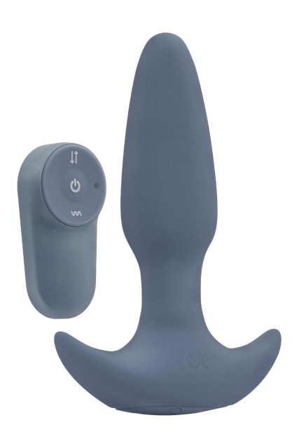 Dreamtoys Phoebe Up & Down - Korek analny, Niebieski, 14.5 cm