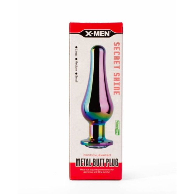 Secret Shine Secret Shine Rainbow - Korek analny, Multi, 11.2 cm