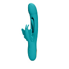 Вибратор Loveline Flapping G-Spot Butterfly, 25.7 см (бирюзовый)